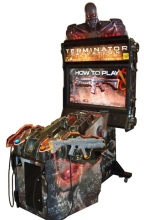 Game Machine Terminator Salvatiovation 4 with Simulated Shooting for Game Machine