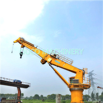 Port Long Beam Telescopic Boom Lifting Crane