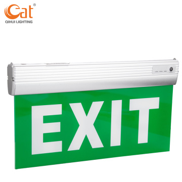 Commercial escape exit sign