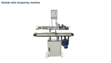 Outside roller lacquering machine