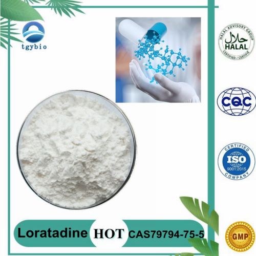 Tgy Pharma Materia prima 99% Loratadine Powder Cas79794-75-5