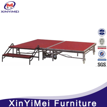 mobile folding stage/rental folding stage/folding stage platform