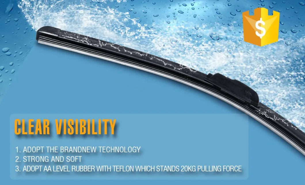 Windshield Wiper Blade Double Soft Universal Wiper Factory Wholesale