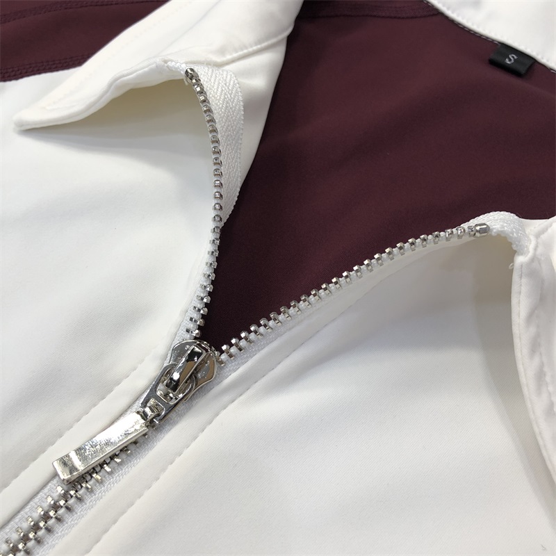 half zipper burgundy horse riding tops