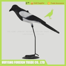 Full Body Plastic Raven Hunting Decoy With Steel Pedestal 3897