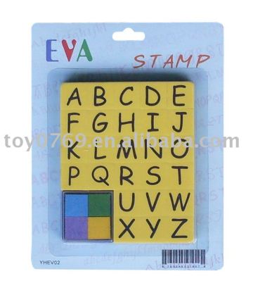 EVA Stamp Set-Alphabet