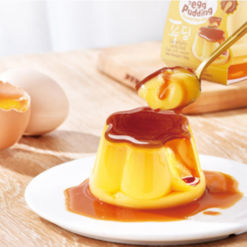Sweet Egg and Cheese Pudding Treat