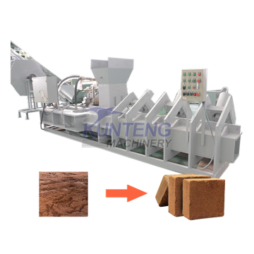 Coir Pith Block Pressing Machine and 5kg Coco Peat Blocks Manufacturing Equipment in Sri Lanka