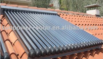 EN12975 heat pipe solar collector system