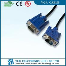 VGA cable HD15P with two ferrites