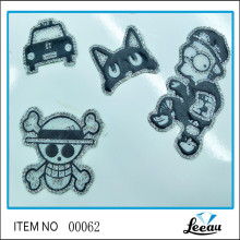 Wholesale 3d Embroidery Clothes Rhinestone Patch