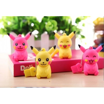 Unidad flash USB de dibujos animados lindo Pikachu