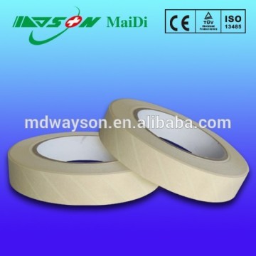 Chemical steam/autoclave sterilization indicator tape