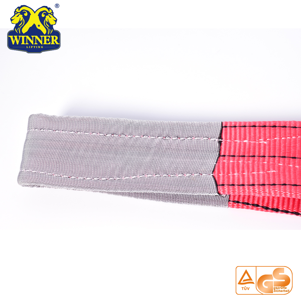 Polyester Flat Webbing Sling For Lifting Eye And Eye Sling