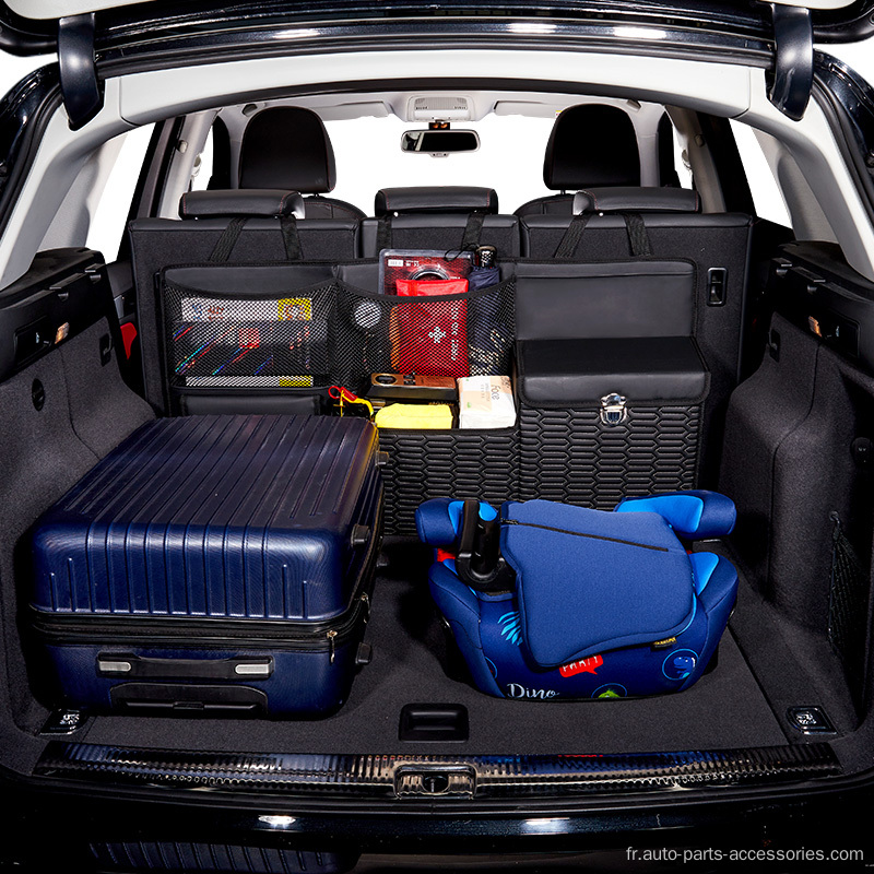 Organisateur de la voiture Storage Big Capacité pliable portable