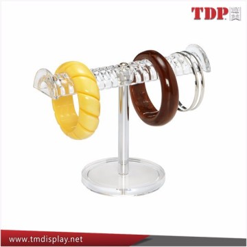 T bar acrylic bracelet display stand