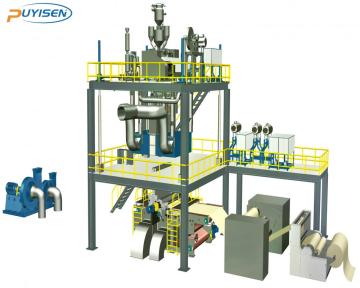 Polyester spunbond non-woven fabric production line