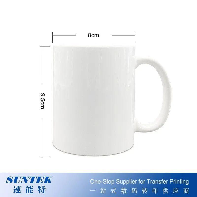 Personalized 11oz Sublimation Blanks Custom White Coffee Mugs