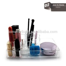 cosmetic organizer lipstick holder case makeup transparent acrylic organizer