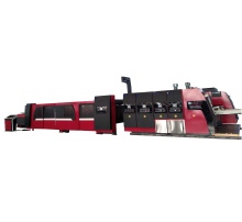 3200mm Large Size Casemaker Machine with Bottom Printing, Slotting, Die Cutting, Folding, and Gluing