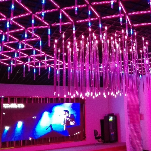 RGB LED Pixel Meteor Tube Light Untuk Klub Malam