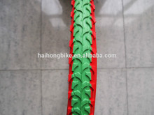 bike tires/haihong three colored tyre for bikes/three-color bike tires