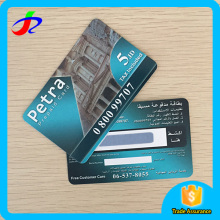 Free CR80 custom printing paper scratch calling cards