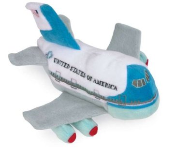 plush toy plane, plush plane, stuffed plane