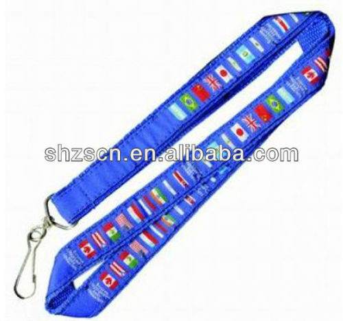 Promotional Woven Double Sided Lanyards