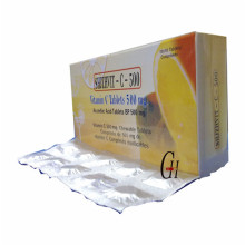 Vitamina C Tabletas masticables de 500 mg