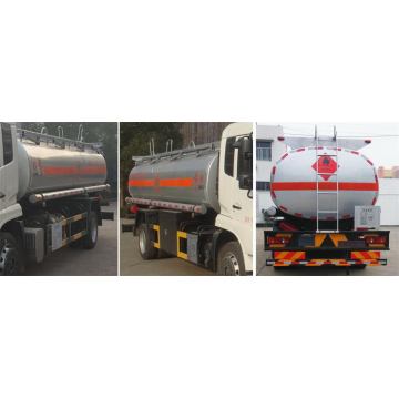 Tàu chở dầu vận tải nhiên liệu DFAC Tianjin 4X2 12000Litres