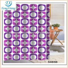 bath rug & shower curtain set