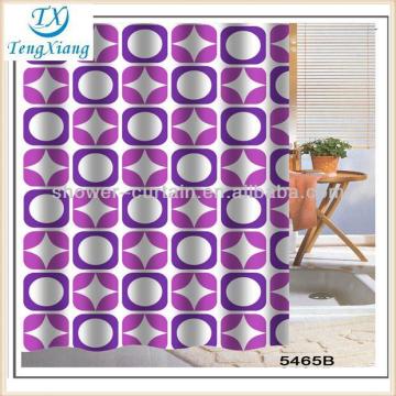 bath rug & shower curtain set