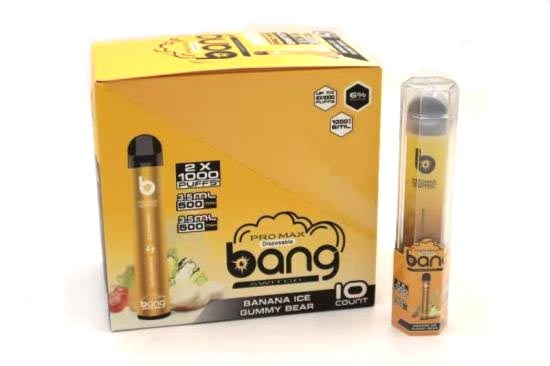 2000puffs vape vape bang pro max double sabores