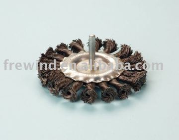 twisted wire wheel brush