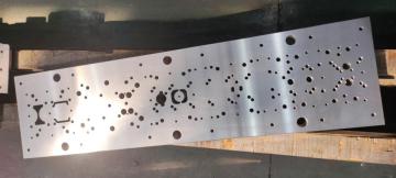 Metal plate finishing manufacturing