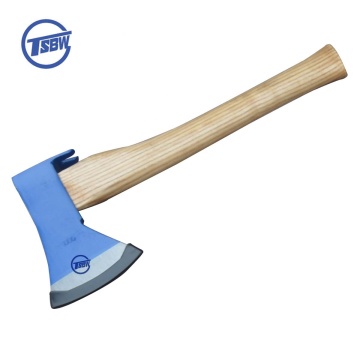 Wooden Handle Sharpen Carbon Steel Felling Axe with Nail Pick - Builders Hatchet