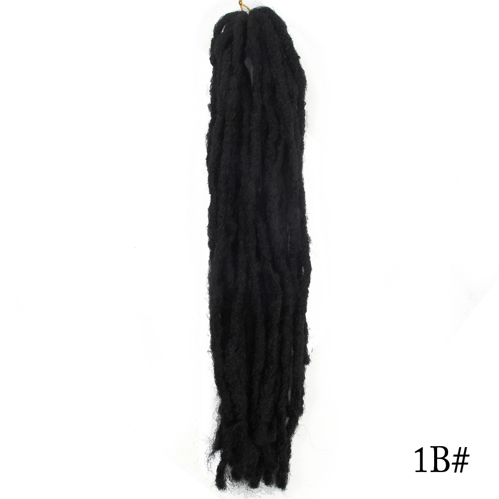 18inch Dreadlocks Braids Synthetic Hair Braiding Hair Extensions Twist Braids Darling Soft Dread 100g/lot