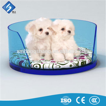 Standard Design Round Shaped Acrylic Pet Bed for Sale
