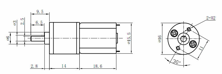 Mini 6 Volt Linear Actuator