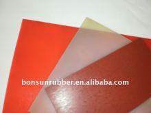 1mm -50mm, red silicone rubber sheet ,silicone rubber sheet
