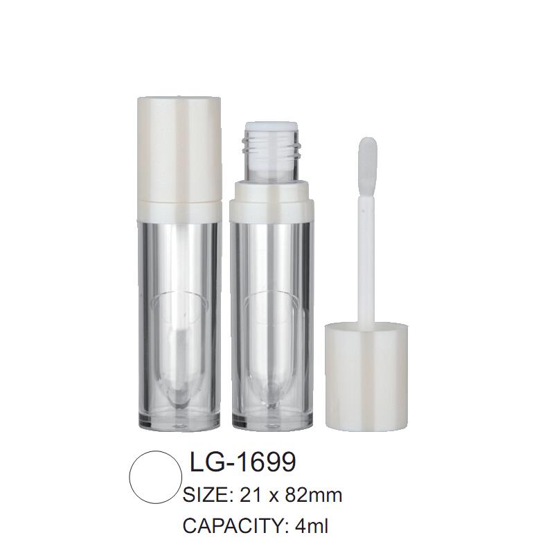 Plastik Kozmetik Yuvarlak Boş Lipgloss Ambalaj LG-1699