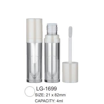 Plastkosmetisk rund tom lipglossförpackning LG-1699