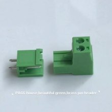 XINKE PCB mount 2 موقف كتلة طرفية قابلة للتوصيل