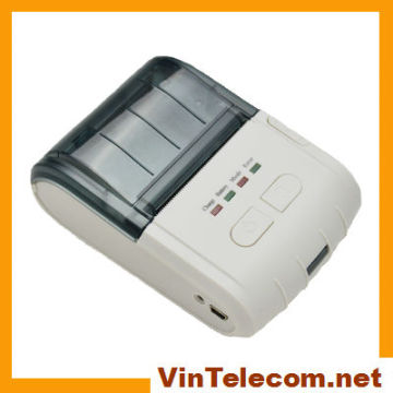 Wireless portable printer with USB(RS232) + bluetooth interfaces