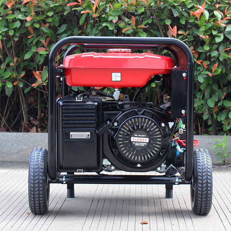 Single Phase Portable Air-cooled Electric Gasoline Generator 8500 15hp Price