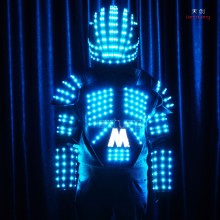 Illuminate costume cyborg costume led christmas costumes
