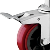 Heavy Duty Square Stem Casters Full Brake