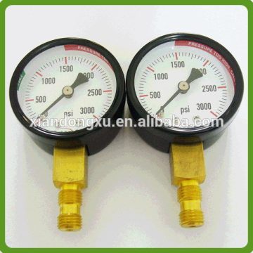 Good quality exported bottom type pressure capsule gauge