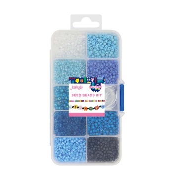 Blue Seed Beads 10 Grids: Your One-Stop Shop for BEADS JEWELRY